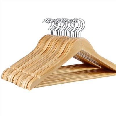 U-vormige hanger van massief hout