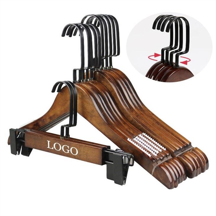 Stevige gladde pak houten hangers